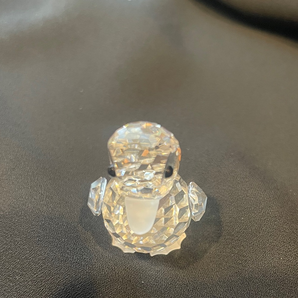 Swarovski Clear Crystal Duck Figurine - Clear 7666
